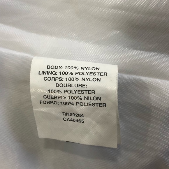 *RARE Children’s Place White Ruffle Front Long Spring Trench Coat - Picture 8 of 9